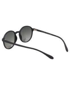 sun factory UV400 Korumalı Polarize Filtreli Mat Siyah Unisex Yuvarlak Çerçeve Güneş Gözlüğü 1369 C0101M - Görsel 3