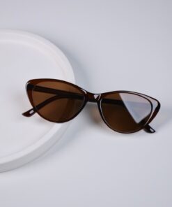 LOOKUP Güneş Gözlüğü UV400 Korumalıdır Unisex Model Kadın Cat Eye Sunglasses Kılıf Ve Silme Bezi Hediyeli - Görsel 3