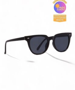REN accesories Jones Siyah Güneş Gözlüğü Hafif Dikdörtgen Klasik Metal /ren Eyewear