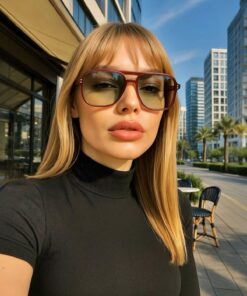 REN EYEWEAR Jase Dikdörtgen Degrade Güneş Gözlüğü Unisex / - Görsel 3