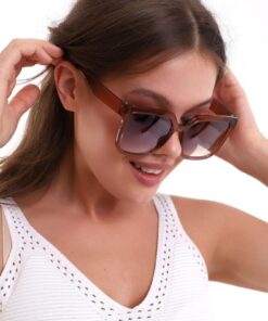 Eyesofia Hılls Kahverengi Unisex Güneş Gözlüğü