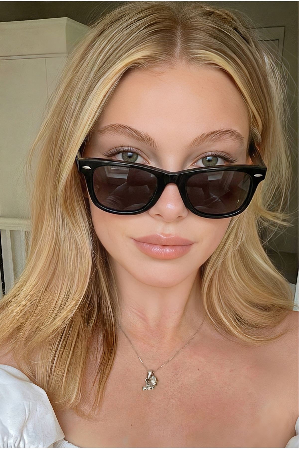 Eyesofia Unisex Çapraz Kesim Wayfarer Parlak Klasik Güneş Gözlüğü