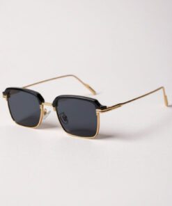 Alternative view of Chunky Frame Cond Lüx Unisex Siyah Gold Lüx Güneş Gözlüğü