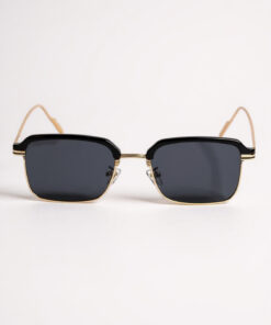 Chunky Frame Cond Lüx Unisex Siyah Gold Lüx Güneş Gözlüğü - Görsel 3
