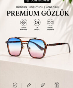 WATCHOFROYAL ROYAL EYEWEAR RE0039 DEGRADE MAVİ GÜNEŞ GÖZLÜĞÜ