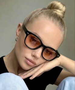 REN EYEWEAR Cosmo Unisex Siyah Çerçeve Klasik her yüz tipine Güneş Gözlüğü | UV400 Koruma r103
