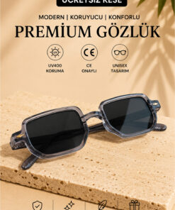 WATCHOFROYAL Royal Eyewear Re1022 Parlak Gri Güneş Gözlüğü
