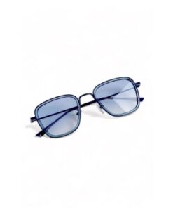 Alternative view of REN EYEWEAR MAVİ CAMLI METAL ÇERÇEVE KARE BÜYÜK BOY GÜNEŞ GÖZLÜĞÜ UNİSEX