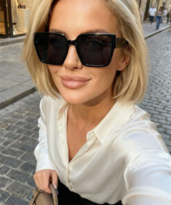 Eyesofia Milan Unisex Siyah Yeni Sezon Popüler Güneş Gözlüğü