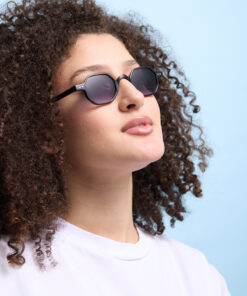 Eyesofia Spear Unısex Minimal Siyah Güneş Gözlüğü - Görsel 3