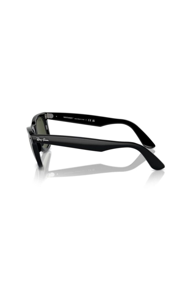 Ray-Ban Rb2140 901 50wayfarer Siyah Kemik Yeşil Camlı Unisex Güneş Gözlüğü Rb 2140 901 - Görsel 2