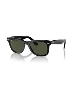 Ray-Ban Rb2140 901 50wayfarer Siyah Kemik Yeşil Camlı Unisex Güneş Gözlüğü Rb 2140 901
