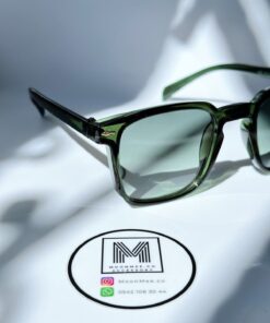 MOONMEE Moon Güneş Gözlüğü - Unisex Güneş Gözlüğü Tam Yeşil UV400 Korumalı - Görsel 3