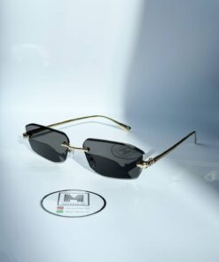 MOONMEE REYYN Unisex Geometrik siyah Güneş Gözlüğü