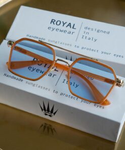 WATCHOFROYAL ROYAL EYEWEAR RE0039 Turuncu -Gold GÜNEŞ GÖZLÜĞÜ - Görsel 3