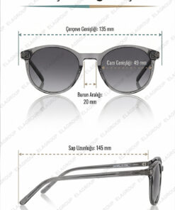 Alternative view of Daniel Klein Handmade Acetate - Polarize - UV400 Korumalı Füme Renk Erkek Güneş Gözlüğü 49 Ekartman DKG6287C3