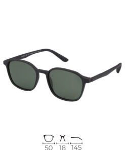 Alternative view of sun factory AERO - UV400 Korumalı Polarize Filtreli Kare Unisex Mat Siyah Renk Güneş Gözlüğü