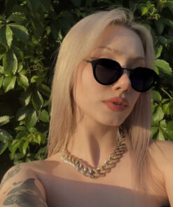 Alternative view of Eyesofia Bumble Unisex Metal Siyah Uv400 Filtreli Ultra Hafif Güneş Gözlüğü
