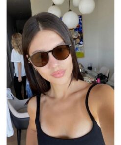 LOOKUP GÜNEŞ GÖZLÜĞÜ UV400 KORUMALI UNİSEX YENİ SEZON VİNTAGE KILIF VE SİLME BEZİ HEDİYELİ POLİCARBON CAM