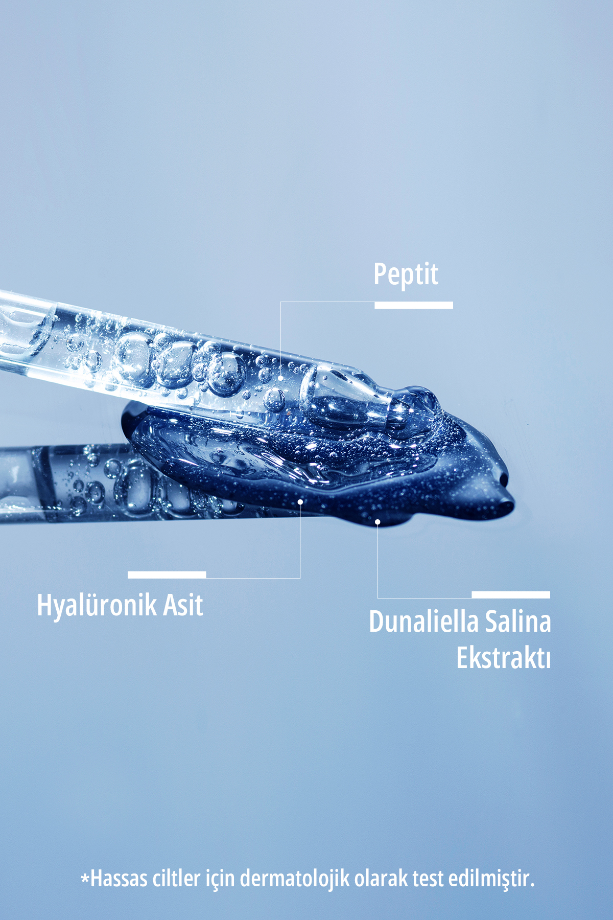 Dermoten Göz Altı , Hyaluronik Asit Gözenek Sıkılaştırıcı ve Kırışıklık Karşıtı Göz Çevresi Serumu 30 ml - Görsel 3