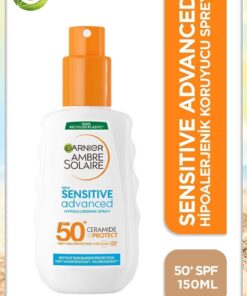 Garnier Ambre Solaire Sensitive Advanced Hipoalerjenik Güneş Koruyucu Sprey Spf50 150ml