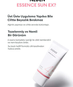 Missha Aydınlatıcı ve Nemlendirici Güneş Kremi All Around Safe Block Essence Sun EX SPF 45 PA+++ - Görsel 3