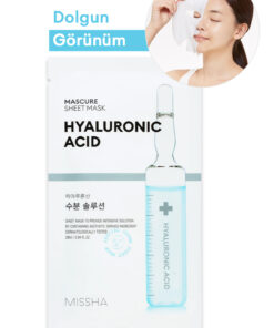 Missha Hyalüronik Asit İçerikli Nemlendirici Maske Mascure Hydra Solution Sheet Mask Hyaluronic Acid