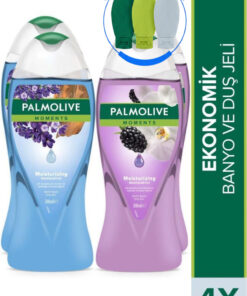 Palmolive Moments Nemlendirici Banyo Ve Duş Jeli 500 ml X 4 Adet + Seyahat Kiti Hediye