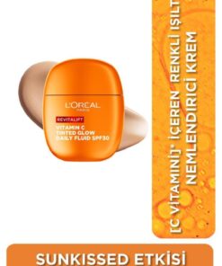 L'Oreal Paris Revitalift Clinical C Vitamini İçeren Renkli Işıltılı Nemlendirici Krem SPF30 40ml