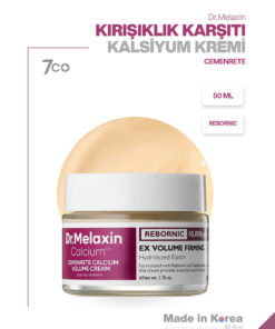 Dr.Melaxin Kırışıklık Karşıtı & Sıkılaştırıcı Rebornic Teknolojili Kalsiyum | Yüz & Göz Çevresi Kremi 50ml