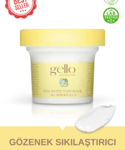 GELLO Gözenek Sıkılaştırıcı Yumurta Akı Maskesi - Egg White Pore Mask