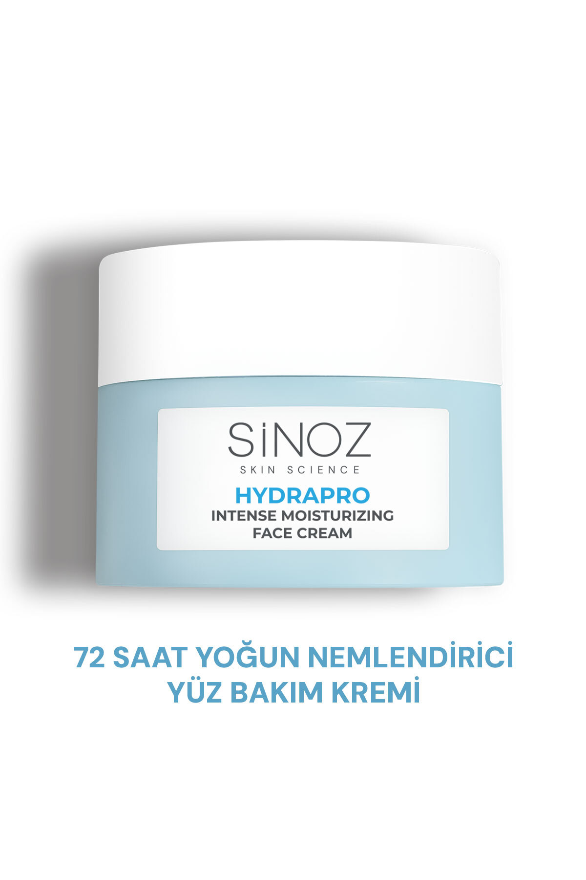 Sinoz Hydrapro Su Bazlı 72 Saat Yoğun Nemlendirici Yüz Bakım Kremi 50 ml
