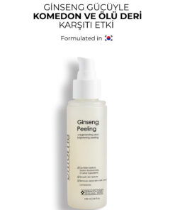 OMORFİA Kırmızı Kore Ginseng Özlü Anında Ölü Derilerden Arındıran, Yenileyici Aydınlatıcı Peeling 100 ml