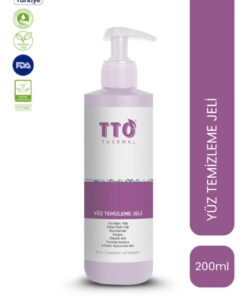 TTO Yüz Temizleme Jeli 200 ml – Normal, Akneli ve Rozalı Ciltler İçin Arındırıcı Bakım