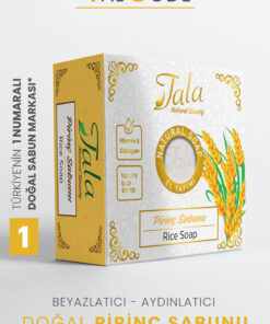 Tala Pirinç Sabunu Doğal Cilt Beyazlatıcı Aydınlatıcı 150 Gr