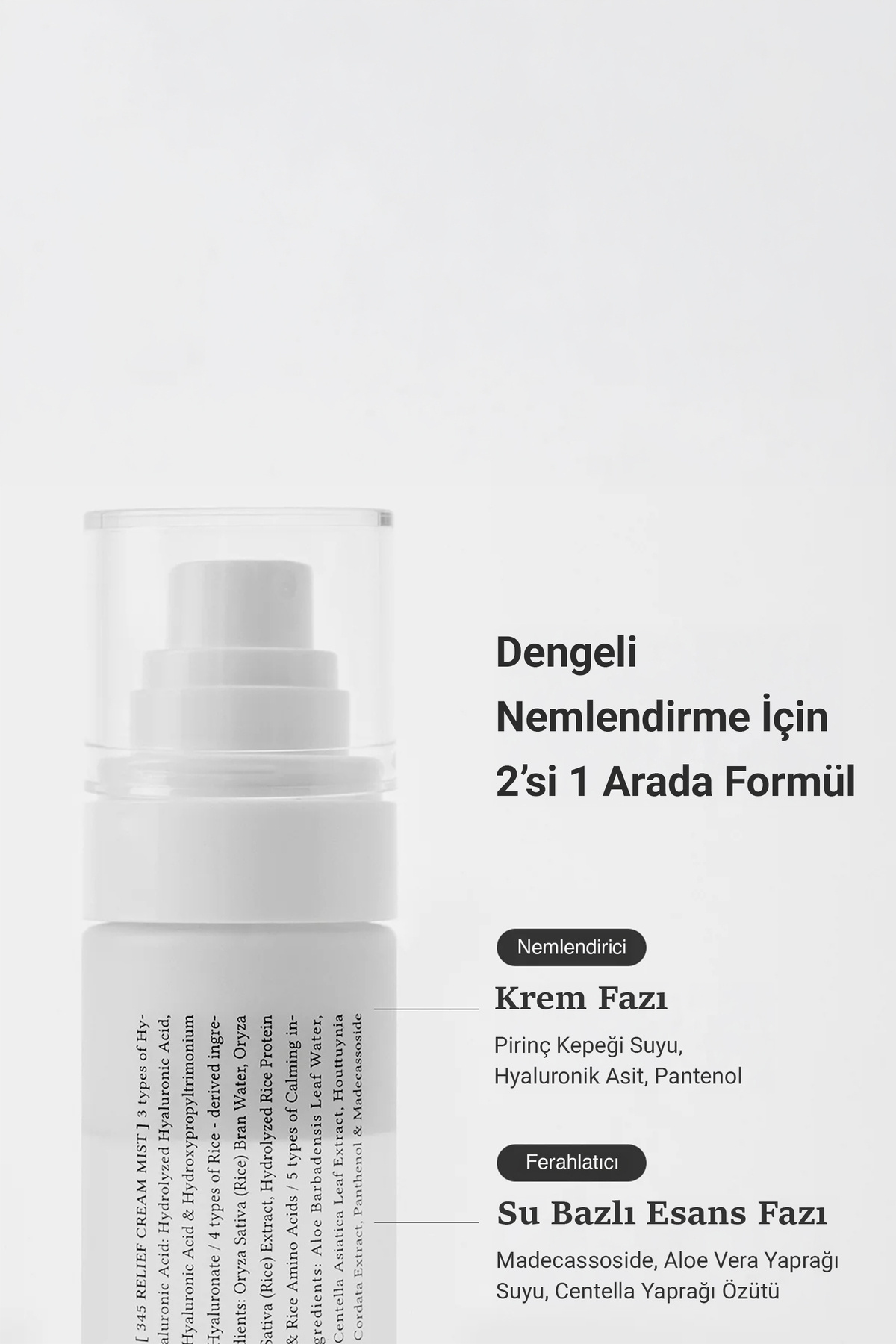 Dr. Althea 345 Relief Cream Mist 60ml - Görsel 3