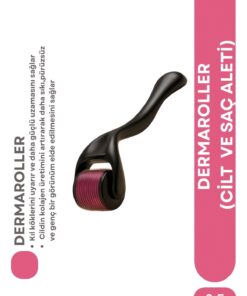 Genel Markalar 1 Adet Titanyum Uçlu 540 Iğneli Derma Roller 0.5 Mm Iğne M 0009 Saç Kaş Serum Kullanımına Uygun