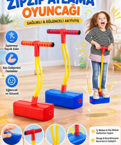 TUMU LIFE Çocuklar Için Atlama Zıplama Oyuncağı Boy Uzatıcı Eğitici Fiziksel Ve Zihinsel Geliştirici Spor Oyun