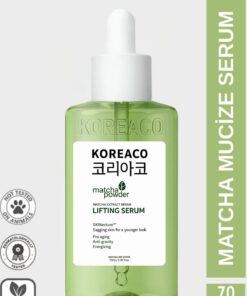 KOREACO Matcha Mucize Lifting Cilt Serumu | Cilt Bariyeri Onarıcı Kırışıklık Karşıtı 70 ml-Ekstra Büyük Boy