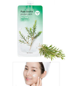 Missha Çay Ağacı Özlü Yağ Kontrolü Sağlayan Uyku Maskesi Pure Source Pocket Pack (TEA TREE)