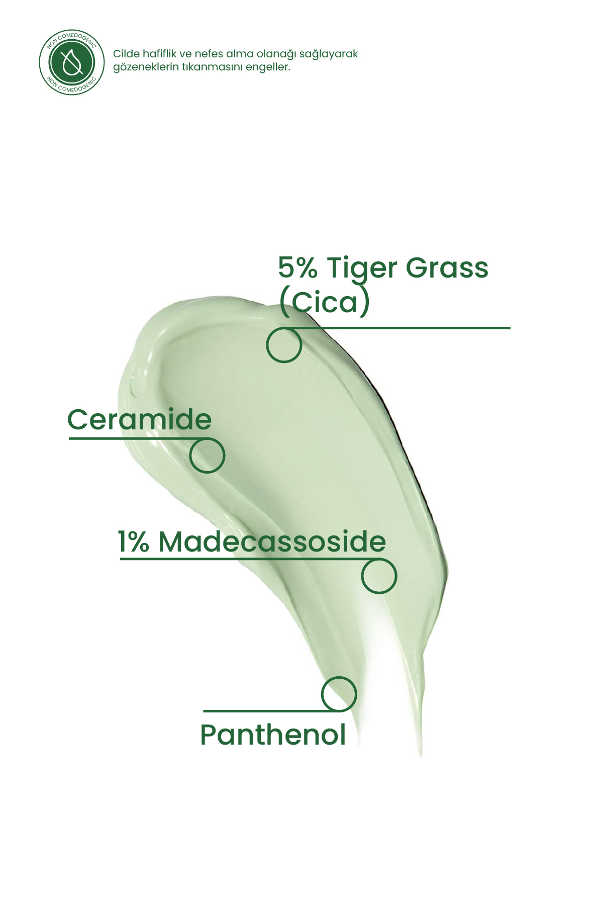 Cosmogenesis Labs Ton Eşitleyici Tiger Grass Cica Krem 15ml - Bariyer Onarıcı Nemlendirici SPF 15 Koruma Vegan - Görsel 3