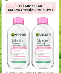 Garnier Micellar Kusursuz Makyaj Temizleme Suyu 200ML 2'li Set
