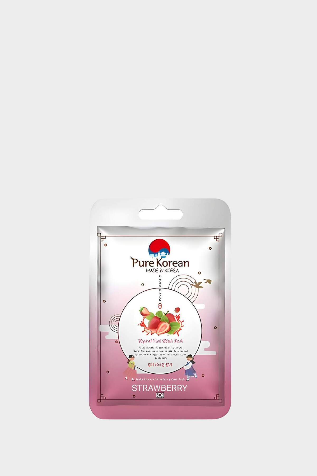 Defacto Pure Korean Multi-Vitamin Strawberry Mask Pack (27ml) G5913AXNS