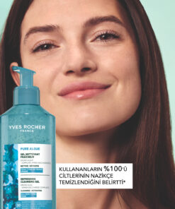 Yves Rocher Antioksidan Yüz Yıkama Jeli-Normal ve Kuru Cilt-Pure Algue Nemlendirici Botanik Kompleks 390ml - Görsel 3
