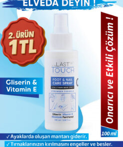 LAST TOUCH Ayak Ve Tırnak Mantar Spreyi, Kaşıntı, Koku Giderici Ve Nemlendirici Bakım Spreyi 100 Ml