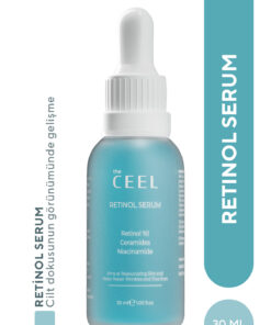The Ceel Kırışıklık ve Yaşlanma Karşıtı Aydınlatıcı Retinol Serum Ascorbıc Acıd, %1 Retinol & Ceramides 30 ml