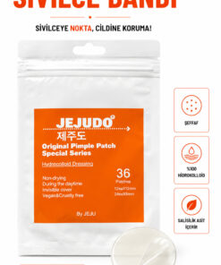 JEJUDO 36 adet şeffaf bant, Hidrokolloid bant, Akne Bandı, Akne yaması