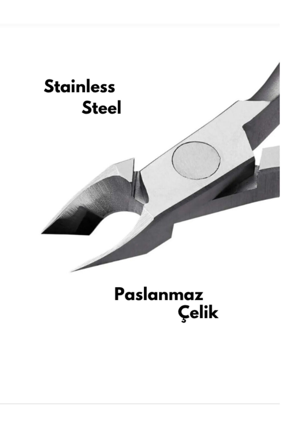 SheMask Tırnak Eti Makası Profesyonel Manikür Seti Tırnak Seti Manikür Pedikür Aletleri Tırnak Bakım - Görsel 3