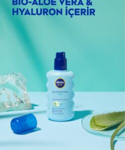 NIVEA SUN Güneş Sonrası Nemlendirici Vücut Spreyi 200ml,Serinletici,Yatıştırıcı,Aloe Vera,Hyaluron - Görsel 3