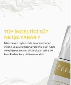 The Ceel Tüy Azaltmaya Yardımcı & Arındırıcı İkili Vücut Bakım Seti - Görsel 3
